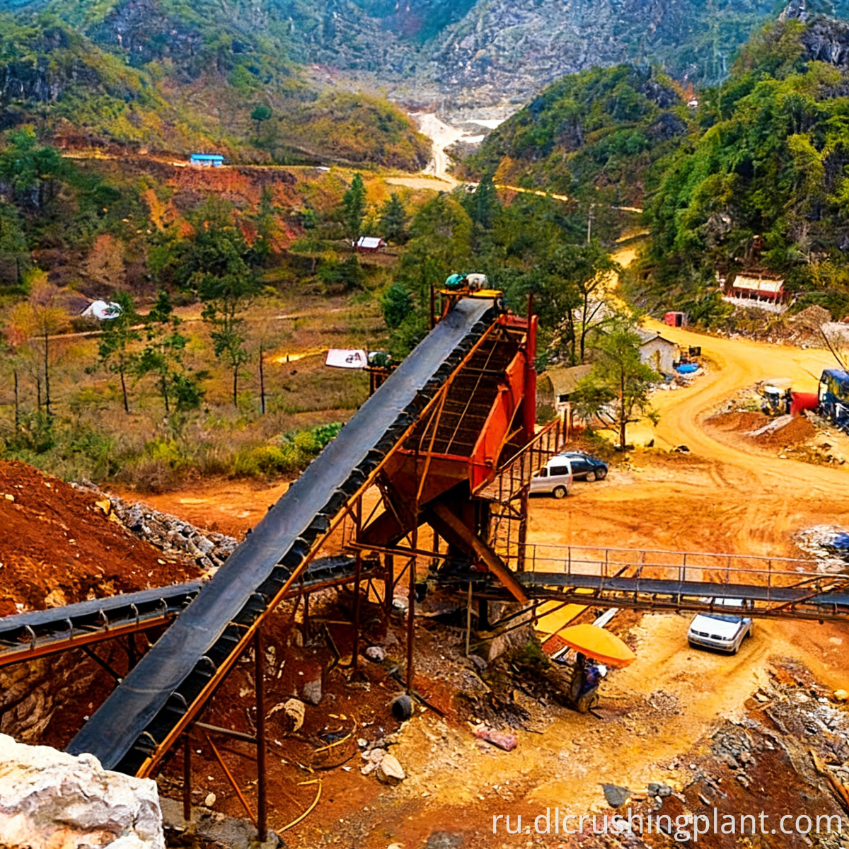 Дробильная установка для известняка Limestone Stone Crushing Plant